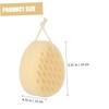 WOONEKY Sponge Bath Sponges for Shower Body Scrubber Sponge Bathing