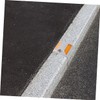Operitacx 4pcs Reflective Cast Aluminum Road Markers for Enhanced Night