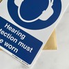 Hearing Protection Must Be Worn Sign - A4 Rigid Plastic