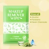 Makeup Remover Wipes Individually Wrapped, 50 Pcs Gentle Facial Cleansing