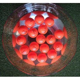 A99 Golf Floater Balls Floating Float Golf Ball Water Range Pool Pond Balls Water Fun Golfer Gift New (Orange 12 Balls/Pack)