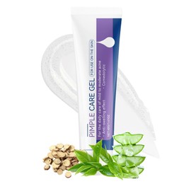 Instant Pimple Care Gel Acne Cream - Day and Night Repairing Acne Treatment Cream - Spot Treatment Creams for Pimple,Blemish,Rosacea,Rednss,Ac-ne - Natural Spot Creams with Salicylic Acid,Tea Tree Oil