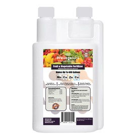 Fruit & Vegetable Fertilizer | (8 fl. oz.) | Makes Up to 400 Gallons | Complexed with Amino Acids