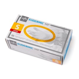 Medline Eudermic MP 12" High Risk Exam Gloves, Small