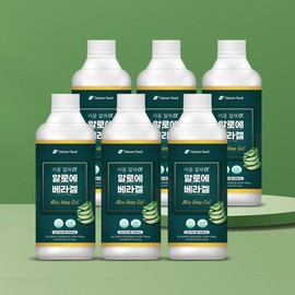 Durinongsan 이뮨 알파 알로에 베라겔 1L X 6병 Immune Alpha Aloe Vera Gel 1L X 6 Bottles
