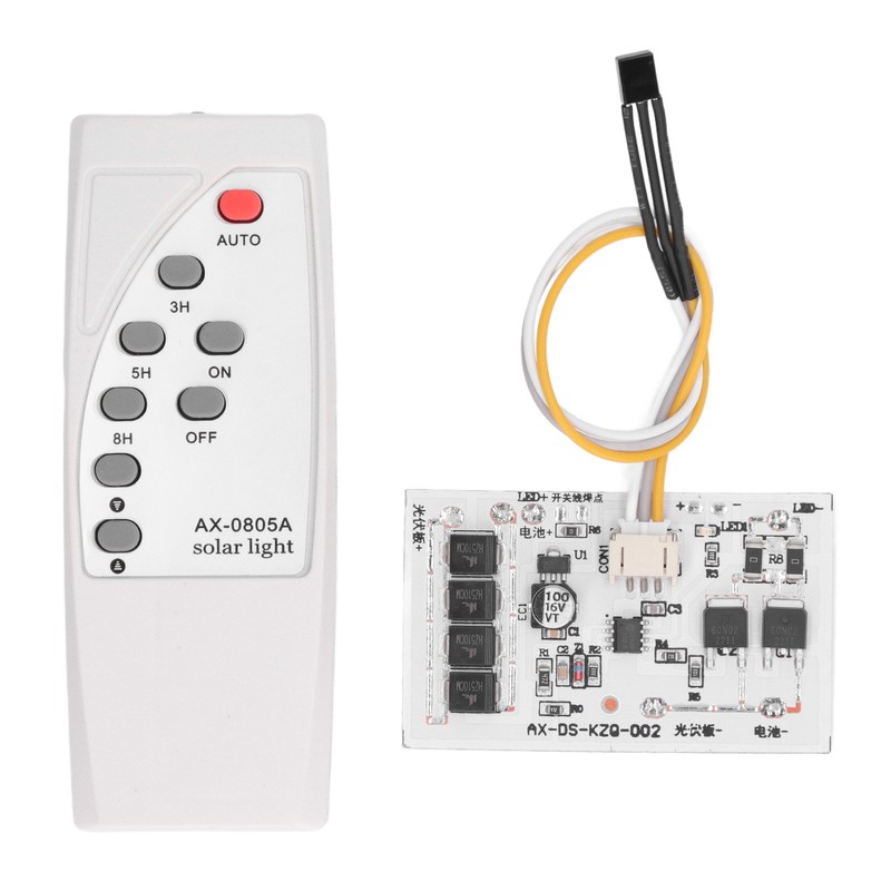 Solar Light Remote Control Portable Sensitive Wireless Solar Light Switch