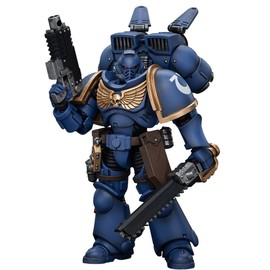 JOYTOY-Warhammer 40,000-1:18-Action Figure-Ultramarines Jump Pack Intercessors Intercessor 2-Collection Model Birthday Gifts