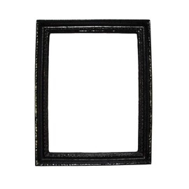Melody Jane Dolls Houses Dollhouse Modern Empty Black Picture Frame Large 1:12 Miniature Accessories