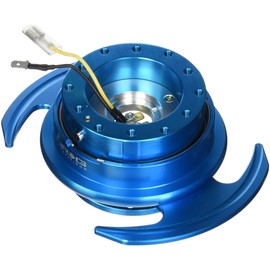 NRG Innovations SRK-650NB Quick Release Kit (New Blue Body/New Blue Ring with Handles) Gen 3.0