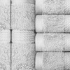 Superior Egyptian Cotton 800 GSM Face Towel Set, Includes 6