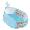 Children's 1.2m Basketball Pool Big Safe Foldable Blue Kids Indoor