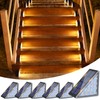 VOLISUN Solar Step Lights for Outside, Solar Stair Lights Outdoor