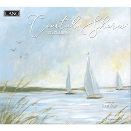 LANG Coastal Shores 2025 Wall Calendar (25991002023)