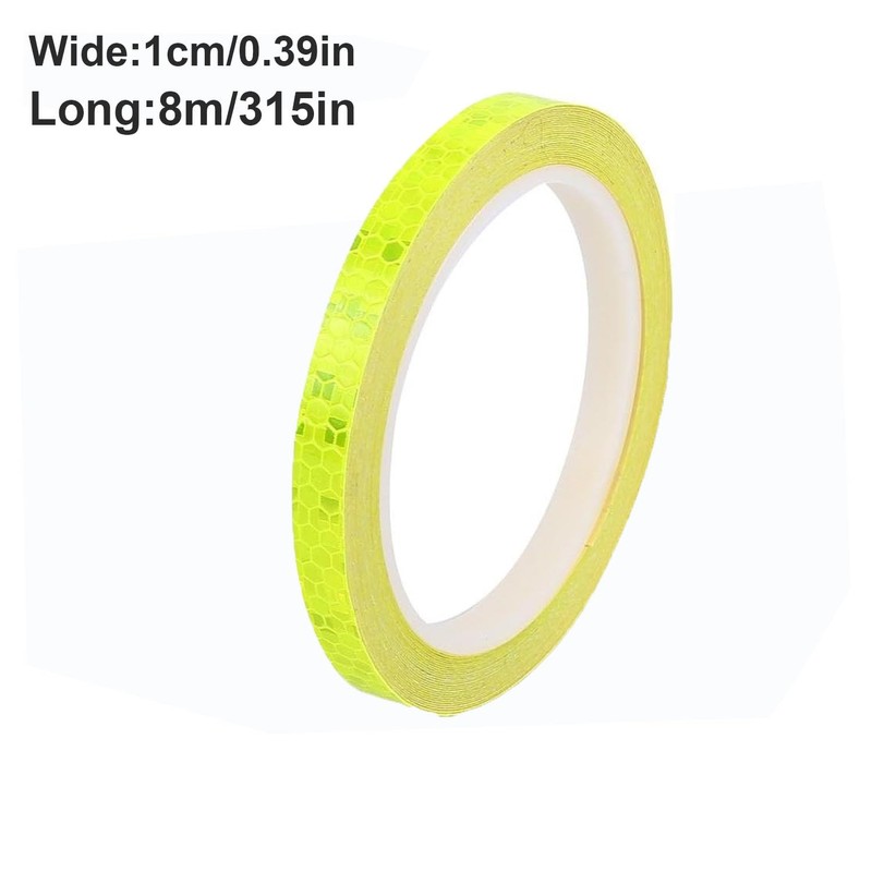 2 Pcs Reflective Tape, Safety Warning Conspicuity Tape, High Visibility