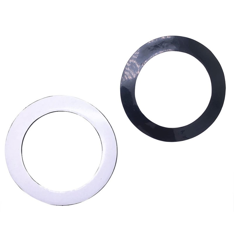 TUOREN 2 Pieces Drum Head Port Hole Cuttering Template Ring