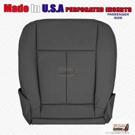 US Auto Nation 832-790-4949 2006 2007 2008 For Infiniti FX35 FX45 Driver Passenger Leather Seat Cover Black - Passenger Bottom