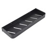 40cm Bathroom Storage Shelf Black Aluminum Wall Mounted Floating Shelves