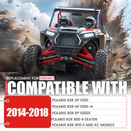 Kojem Hood Scoop Compatible with 2014-2018 Polaris RZR XP 1000 1000-4 1000 S RZR 900 900 S and XC Models Air Intake Vent Replacement for 2881467