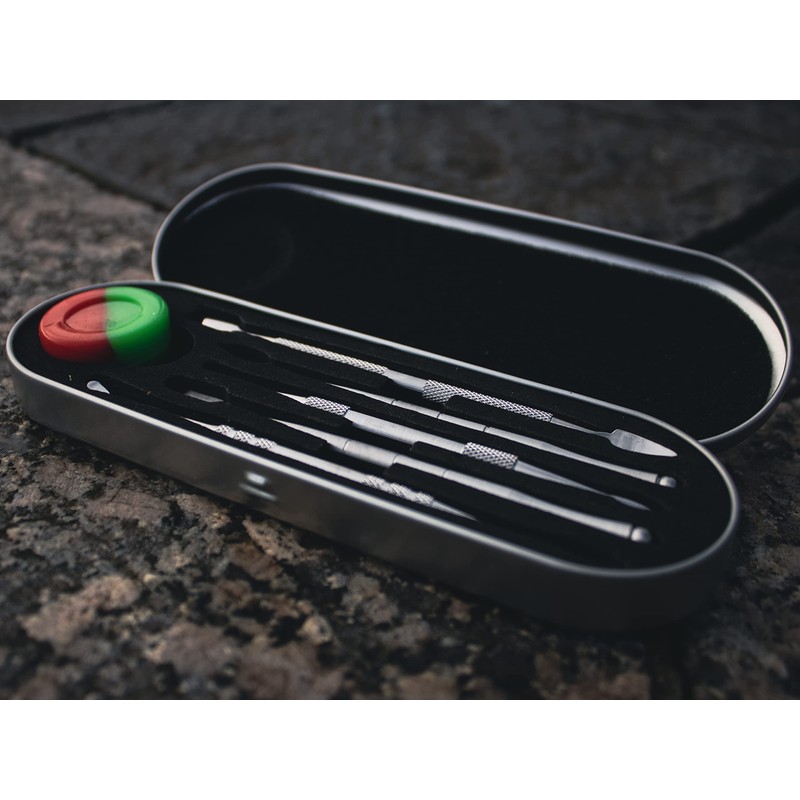 DEVILPRESS™ 6 PIECE ROSIN PRESS WAX DAB TOOL KIT SET