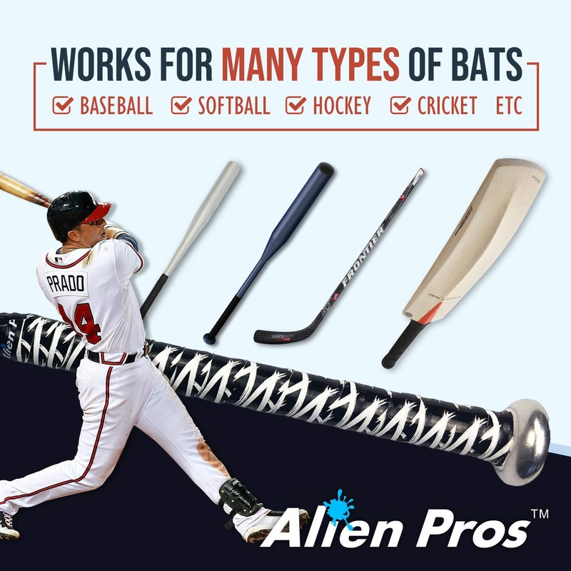 ALIEN PROS Bat Grip Tape for Baseball 0.5 MM (2