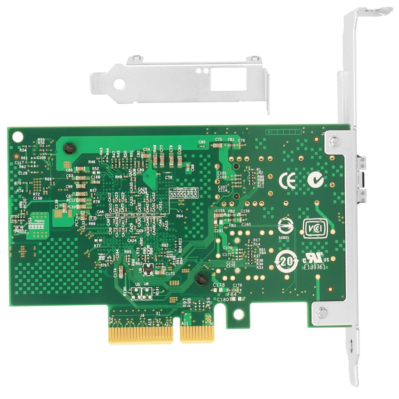 Euqvos PCIe Ethernet Network Card for Intel 82599ES Chipset PCIe