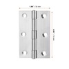 LEXININ 20 PCS 3 Inch Door Hinges, 75mm Stainless Steel