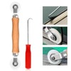 Window Spline Roller, 3 Pieces Nylon Rolling Tool, Screen Roll