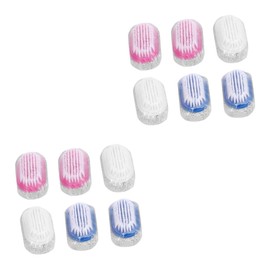 MERRYHAPY 2sets Foot Callus Remover for Shower Double-sided Pumice Stone Gentle Foot Beauty Brush 6pcs*2