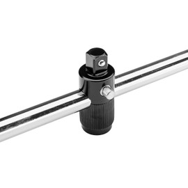 Powerbuilt Billy Club Universal Lug Wrench with Socket Storage, SAE and Metric, Remove Lug Nuts Tire Wheels - Gen-3 643046ECE