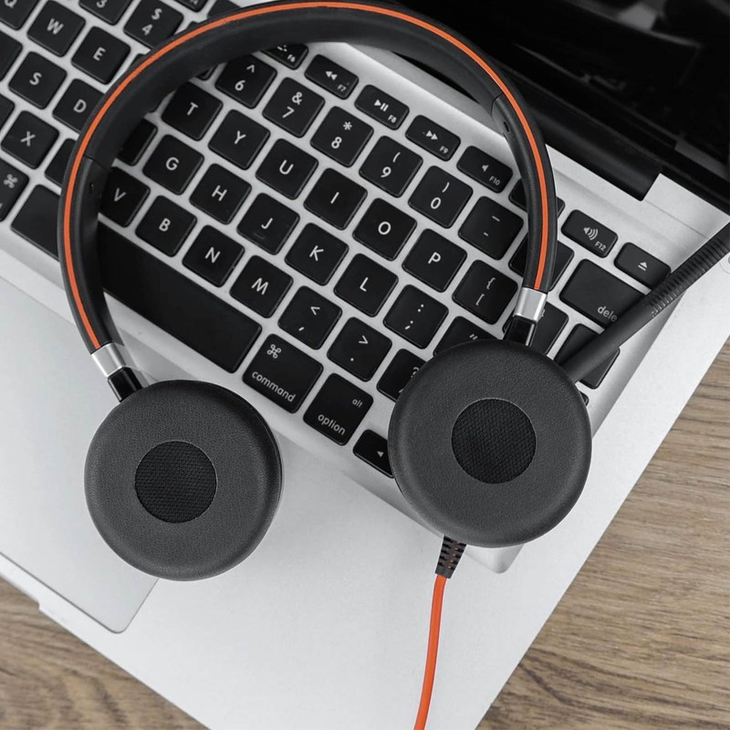 Replacement Ear Pads Cushions for Jabra Evolve 20 20se 30