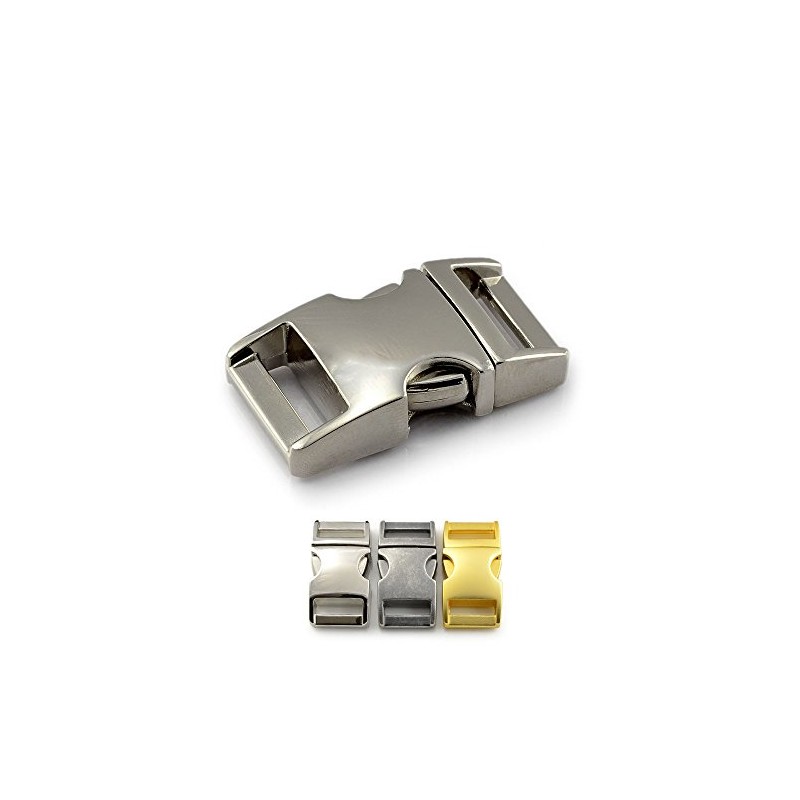 'Set of 10 5/8 Buckle/Clip Fastener Buckle/Strap Quick Release, Alloy