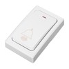 Smart Wireless Selfpowered Waterproof Doorbell Chime Elderly Caller 1*transmitter 1*receiver