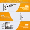 Garage Door Safety Sensor kit- Compatible with Chamberlain/Craftsman/Liftmaster Garage Door