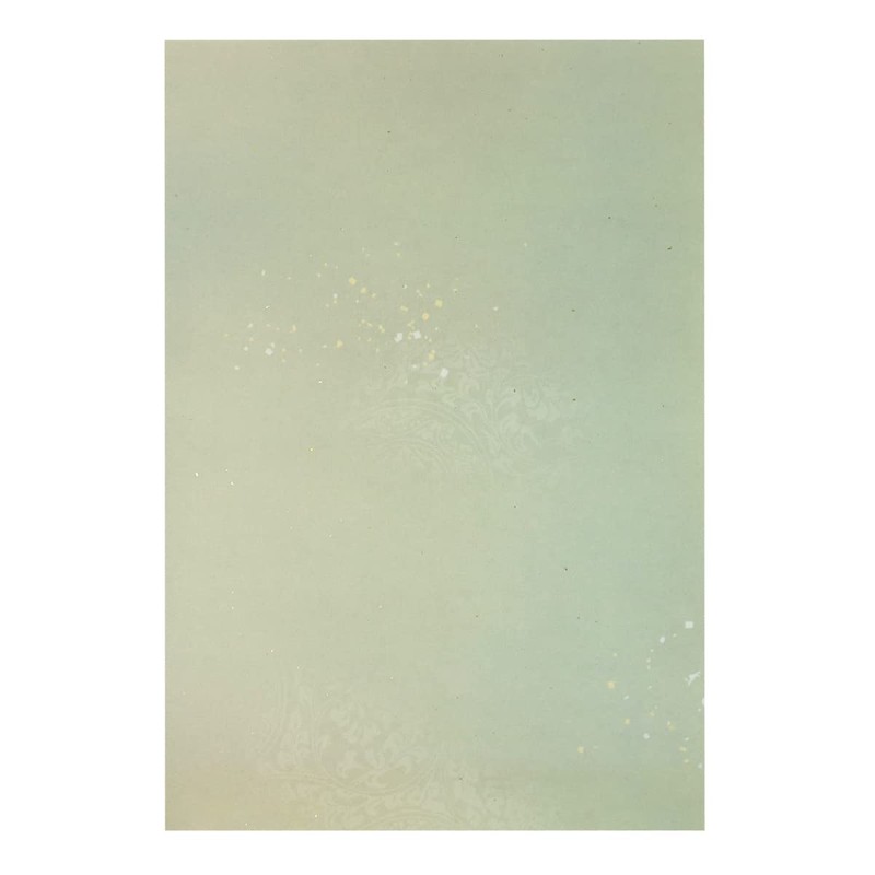 Paper Tsuyukusa, Gold and Silver Sand Cloth Han Kaishi Paper,