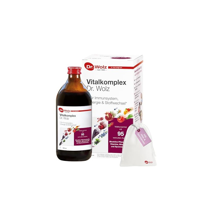 Dr. Wolz Vitalkomplex 500 ml Combination Pack with Fruit and