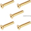 Phillips Flat Head Machine Screw Solid Brass 6-32 x 1
