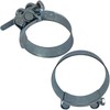 4 x Lumonic hinge bolt clamps, stainless steel, 92-97 mm,