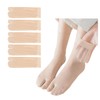 Weuiean SSEW-94 Women's Two-Toe Socks, 5 Pairs Stockings, Ankle-Length Socks,