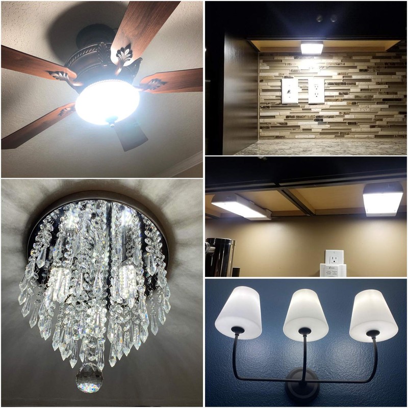 E12 LED Corn Light Bulbs, 12W Equivalent 100W, 1200 Lumen