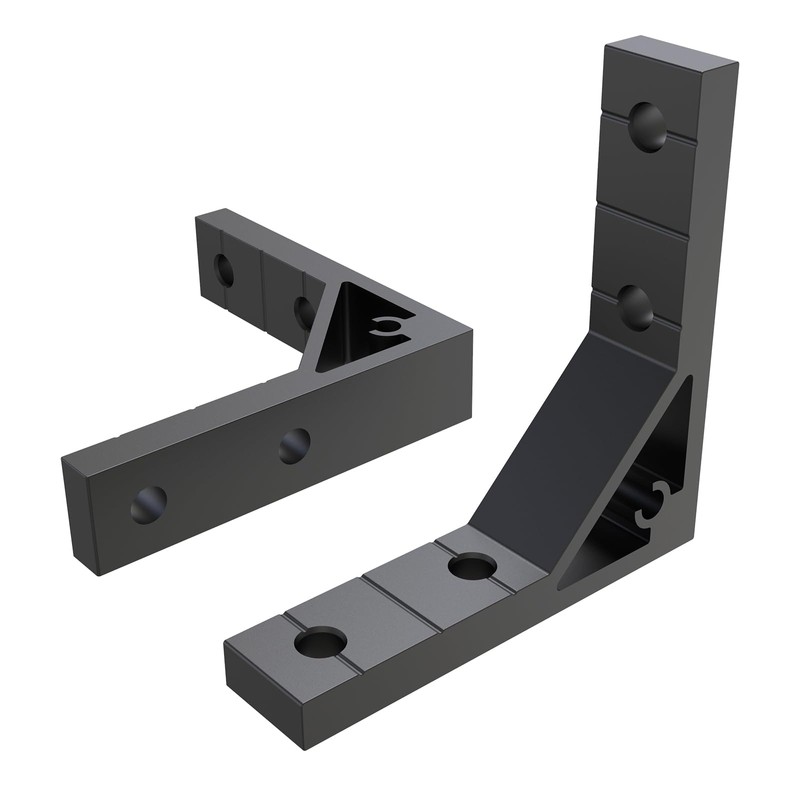 10Sets 2020 Aluminum Extrusion Corner Brackets,Strong Heavy Duty L Shape