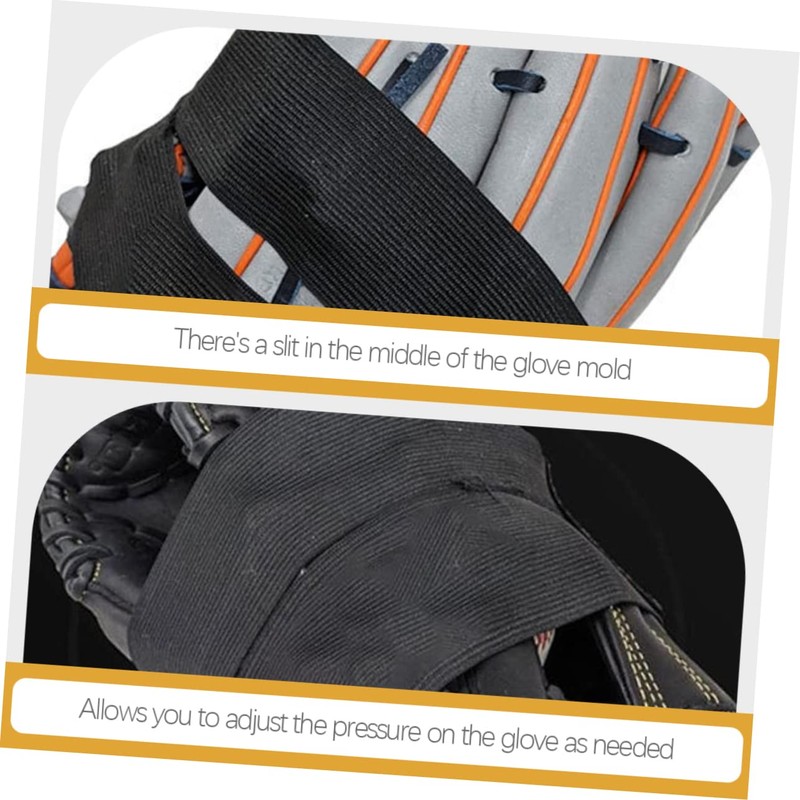 Gatuida 2Pcs Baseball Glove Wrap High Grade Conditioner for Softball