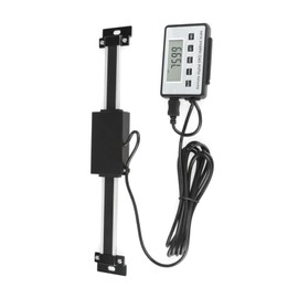 Fafeicy Digital Display 0-150MM Digital Linear Scale with Remote Display High Precision LCD Display Linear Scale External Display Linear Digital Calipers