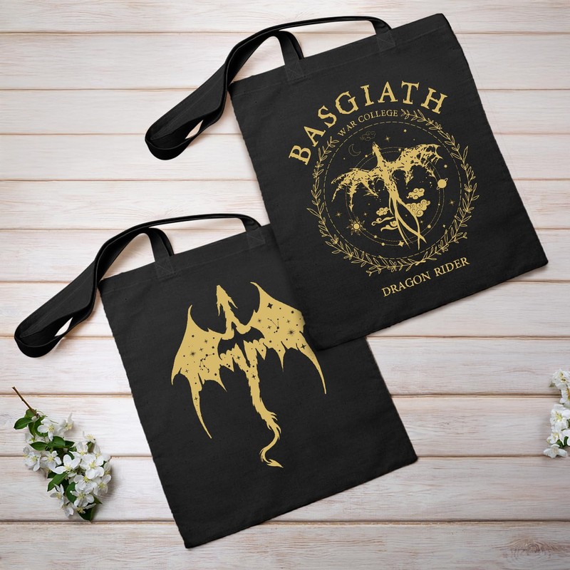 SUNFYCN - Bolsa de lona inspirada en Dragon Ridder, regalo