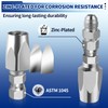 Hydraulic Hose Repair Kit, 3/8'' Hydraulic Hose Field Repair Kit,