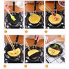 Egg Frying Pan Even Heating Versatile Ergonomic Heat Resistant Anti
