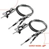A-Premium Rear Driver and Passenger Side Parking Brake Cable Assembly