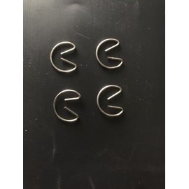 CDHPOWER 4pcs Piston Retaining Clips for 2 Stroke Bicycle Engine kit PK80/YD100/ LD100/ YD85