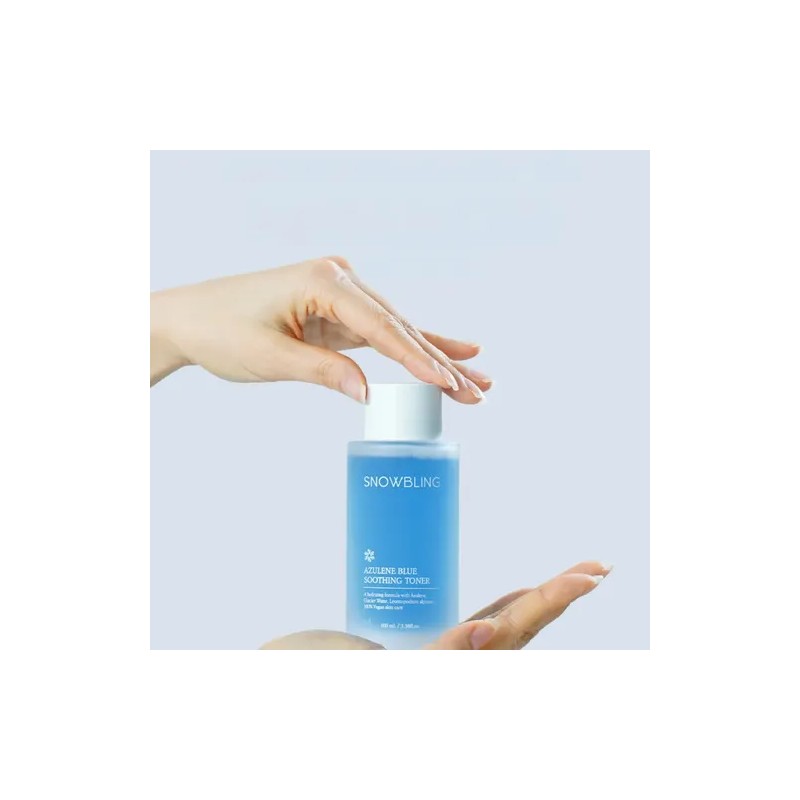 Snowbling Azulene Blue Soothing Toner Todo Tipo De Piel Día/noche