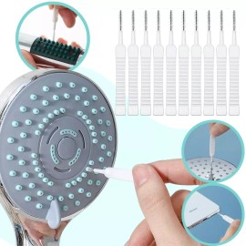 Yu Jia Sheng Set 10 Mini Cepillos Limpieza Regadera Ducha Baño Higiene F