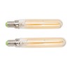 2Pcs LED Tube Bulb 4W E14 2300K Tubular Light Lamp